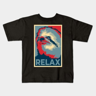 Sloth Relax Kids T-Shirt